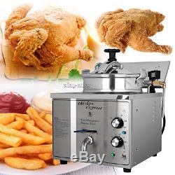 16l Electric Pressure Fryer 3kw Cooking Countertop 122 392