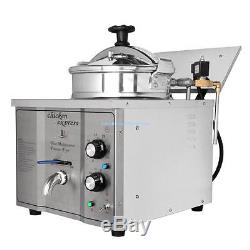 16l Stainless Steel Commercial Electric Pressure Fryer Cooker
