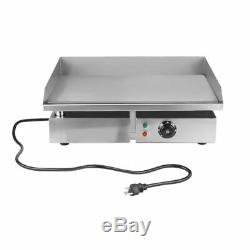 22 Electric Countertop Griddle Flat Top Commercial Restaurant