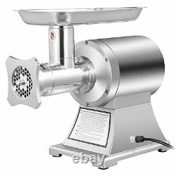 1.5HP 1100W Commercial Meat Grinder Sausage Homemade 450lbs/h Automatic