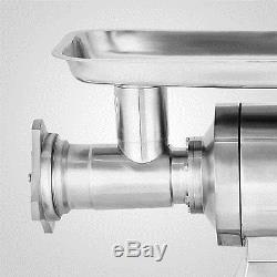1.5HP Commercial Meat Grinder Sausage Stuffer Electric Stainless Steel Automatic