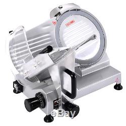 10 Blade Commercial Meat Slicer Deli Meat Cheese Food Slicer Industrial Quality