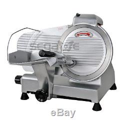 10 Industrial Meat Cheese Food Deli Store Slicer Commercial Spinning Sharp Blade