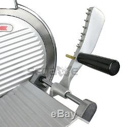 10 Industrial Meat Cheese Food Deli Store Slicer Commercial Spinning Sharp Blade