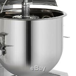 10Qt Electric Food Stand Mixer Dough Mixer 450W Stainless Steel Bowl Bread
