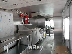 11 FT TYPE l FOOD TRUCK / CONCESSION TRAILER KITCHEN GREASE HOOD / BLOWER / CURB