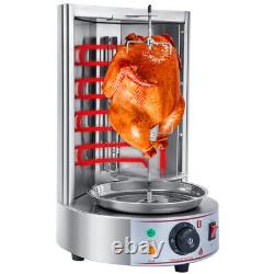 110V Kebab Machine Vertical Broiler Shawarma Machine Spinning Doner Gyro Grill