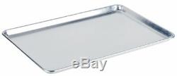 12 PACK Full Size Aluminum Baking Pan Bun Sheet Pans 18x26 Commercial Wire Rim