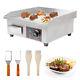 14/22/30 Electric Countertop Flat Top Griddle 110v Non-stick Grill Barbecue Diy