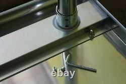 14 X 72 Stainless Steel Table NSF Metal Work Table For Kitchen Prep Utility