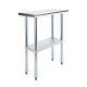14 In. X 30 In. Stainless Steel Table