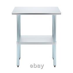 14 in. X 30 in. Stainless Steel Table