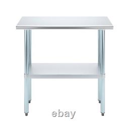 14 in. X 36 in. Stainless Steel Table