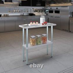 14 in. X 36 in. Stainless Steel Table