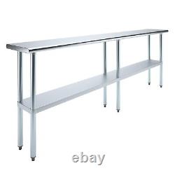 14 in. X 96 in. Stainless Steel Table