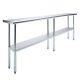 14 In. X 96 In. Stainless Steel Table