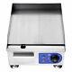 1500w 14 Electric Countertop Griddle Flat Top Commercial Restaurant Grill Bbq