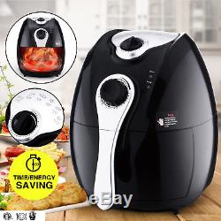 1500W Electric Deep Air Fryer Oil-less Healthy Low-Fat Timer/Temperature Control