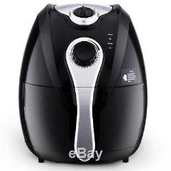 1500W Electric Deep Air Fryer Oil-less Healthy Low-Fat Timer/Temperature Control