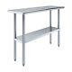 16 In. X 48 In. Stainless Steel Table