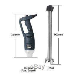 16000RPM 350W Commercial Immersion Blender Handheld Mixer 500mm SS Stick CE