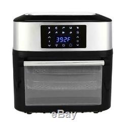 1800W 16L Big Capacity Air Fryer Oven All-In-One Plus Dehydrator Grill Christmas