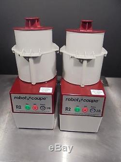 2-Food Processor Robot Coupe R2C $885 100% WORKING CONDITION FREE SHIPING