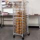 20 Pan End Load Bun Commercial Dough Baking Full Sheet Pizza Bakers Bakery Rack