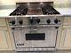 2006 36 Viking Professional Gas Range 4 Burners With Central Griddle Excellant