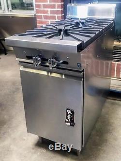 2014 Montague 18-5a Legend 18 Heavy Duty Gas Range With Two Open Burners