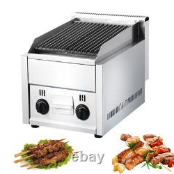 21 Commercial Natural Gas Radiant Restaurant Kitchen Countertop Charbroiler