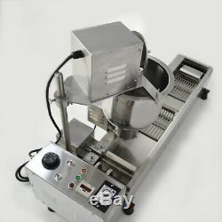 220V Automatisch Donutmaker Donutmaschine, Wide Oil Tank, 3 Sets Mold Kommerziell