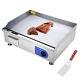 24 1500w Electric Countertop Griddle Flat Top Commercial Restaurant Grill Bbq