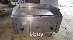 24 Eagle Countertop Gas Flat Top Griddle Grill Stainless Steel Food Truck