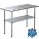 24 X 48 Commercial Stainless Steel Work Table Food Prep Kitchen Restaurant