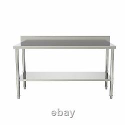 24 x 60 x 36 Kitchen Stainless Steel Heavy Duty Food Prep Work Table New