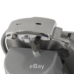 250W Commercial Deli Meat Slicer 550RPM Food Cheese Cutter 10 Blade Electric SS