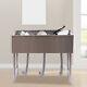 3 Compartment Stainless Steel Kitchen Bar Sink With 3 Drainboards Commercial Us