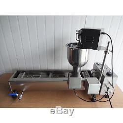 3 Sets Free Mold Commercial Automatic Donut Maker Making Machine, Wide Oil Tank
