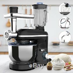 3 in 1 Stand Mixer 850W 6 Speed Tilt-Head Kitchen Mixer with 7QT Mixer Extracter