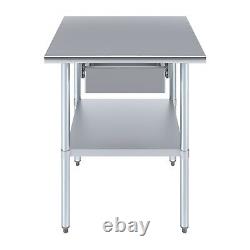 30 in. X 30 in. Stainless Steel Table with Drawer