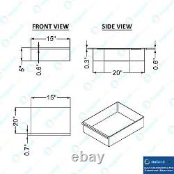 30 in. X 30 in. Stainless Steel Table with Drawer