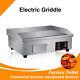 3000w 22 Commercial Electric Griddle Flat Top Grill Hot Plate Bbq Countertop