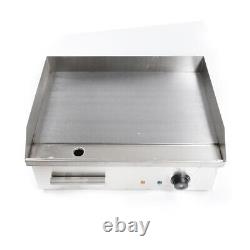 3000W Commercial Electric Countertop Griddle Flat Top Grill Hot Plate Grill BBQ