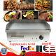 3000w Electric Commercial Countertop Griddle Grill Bbq Flat Top Restaurant