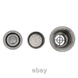 304 Stainless Steel Luxury Single Bowl For Kitchen, Bar, Sink withFoldable Faucet