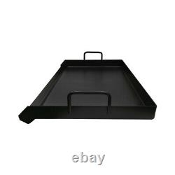 32 Black Steel Non Stick Coating Flat Top Griddle Grill Plancha Cookware
