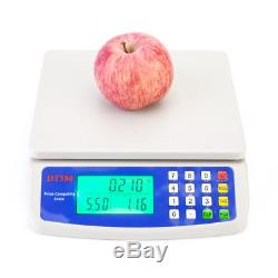 33lb Electronic Postal Price Scale LCD 15kg1g Digital Weight Vegetables Scale