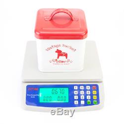 33lb Electronic Postal Price Scale LCD 15kg1g Digital Weight Vegetables Scale