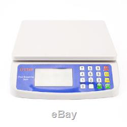 33lb Electronic Postal Price Scale LCD 15kg1g Digital Weight Vegetables Scale